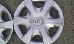 Комплект Оригинальных колпаков R15 Ниссан. Диаметр 15", 2 шт.