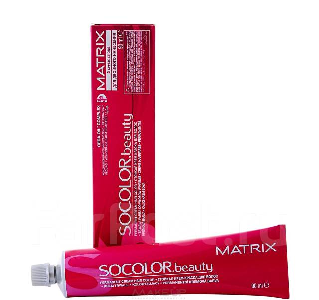 Палитра красок Matrix socolor beauty