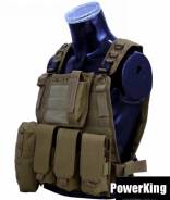 Тактический разгрузочный жилет "Commando"- Цвет: хаки.
