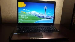 Asus K53SV. 2,3����, ��� 4 ��, ���� 320���, WiFi, Bluetooth ����
