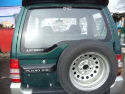 Дверь багажника. Mitsubishi Pajero Mini, H51A Двигатель 4A30