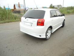 Накладка на бампер. Toyota Corolla Toyota Allex Toyota Corolla Runx. Под заказ из Новосибирска