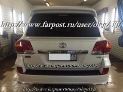 Спойлер. Toyota Land Cruiser, GRJ200, J200, URJ200, URJ202, URJ202W, UZJ200, UZJ200W, VDJ200 Двигатели: 1URFE, 1VDFTV, 3URFE, 2UZFE
