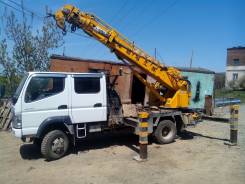 Mitsubishi Fuso. Автобуровая Саnter, 4 900 куб. см.