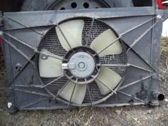 Радиатор охлаждения двигателя. Toyota Wish, ZNE10G Двигатель 1ZZFE