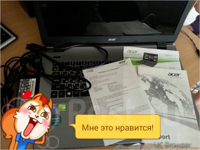 Acer Aspire E5-771G-55VP. 1,7����, ��� 6 ��, ���� 1 000���, WiFi: 1, Bluetooth: 1 ����