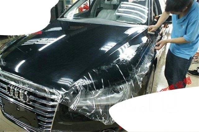 Чернение наружного пластика авто