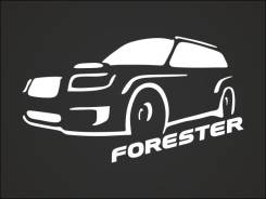 Наклейка. Subaru Forester
