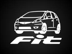 Наклейка. Honda Fit