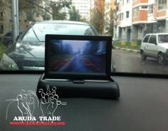 Автомобильный 2-х канальный LCD монитор 4,3 дюйма (2 видеовхода)