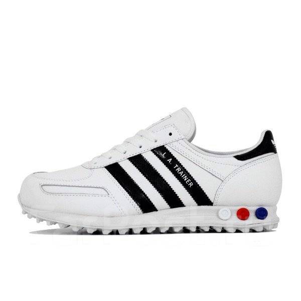 Фименные Кожаные Кроссовки Adidas LA Trainer V22815, размер: 43, новый, в наличии. Цена: 1 800₽ во Владивостоке
