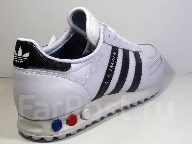 Фименные Кожаные Кроссовки Adidas LA Trainer размер: 41, демисезон, новый, в наличии. Цена: 1 800₽ во Владивостоке