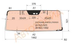 Стекло лобовое с обогревом в резинку MERCEDES-BENZ G-CLASS W463 G500 80- 3/5D XYG 5327AGNBLAHM1BLFWWX