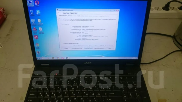 Acer Extensa 5635ZG. 2,1����, ��� 2048 ��, ���� 320���, WiFi: 1, Bluetooth: 1, ����������� �� 4��. ����