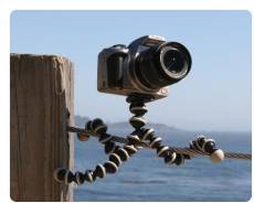 Гибкий Штатив Gorillapod большой осьминог на 3кг +рамка, экшн камеры во Владивостоке Штативы для экшн-камер.