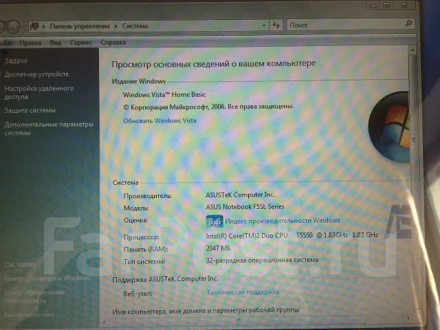 Asus X50SL. 1,8����, ��� 2048 ��, ���� 160���, WiFi: 1 ����