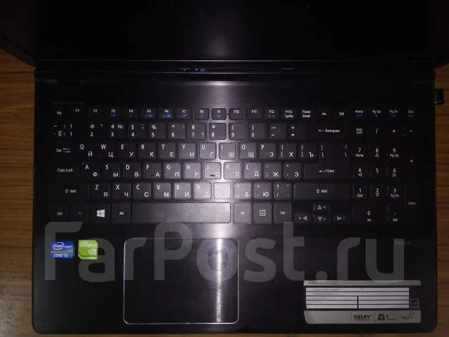 Acer Aspire V5. 15.6", 2,6����, ��� 6 ��, ���� 750���, WiFi: 1, Bluetooth: 1, ����������� �� 4��. ����
