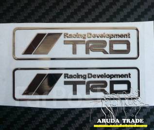 Наклейка trd toyota