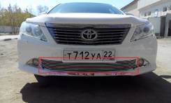 Накладка на решетку бампера. Toyota Camry, ASV50, AVV50, GSV50