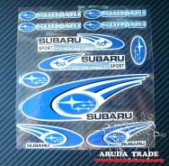 Наклейка. Subaru