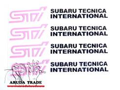 Наклейка. Subaru