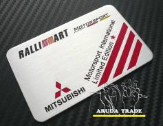 Табличка. Mitsubishi