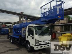Isuzu Elf. Автовышка Aichi SK27A (Япония) 27 метров на шасси Isuzu ELF, 5 193 куб. см., 27 м. Под заказ