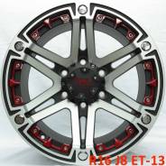 Tuff A.T. T-01. 8.0x16, 6x139.70, ET-13, ЦО 108,0 мм.