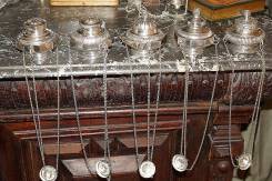 Коллекция из пяти серебряных лампад эпохи Ампира. Россия, 1830-е гг. Оригинал