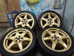 Продам Стильные колёса Tecnomagnesio+Лето ЖИР215/45R17Alfa Romeo147. 7.5x17 5x98.00 ET20
