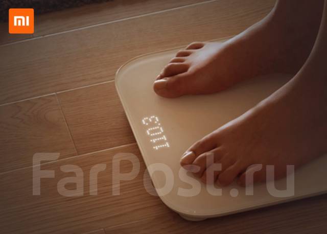 Умные весы Xiaomi Mi Smart Weight Scale Mi band Mi Fit Оригинал 100% ...