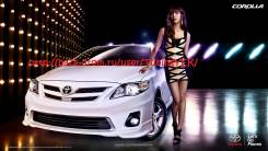 Обвес кузова аэродинамический. Toyota Corolla. Под заказ