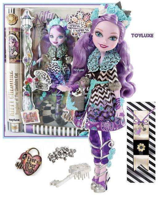 Купить куклу Китти Чешир Ever After High Эвер Афтер Хай недорого в интернет-магазине