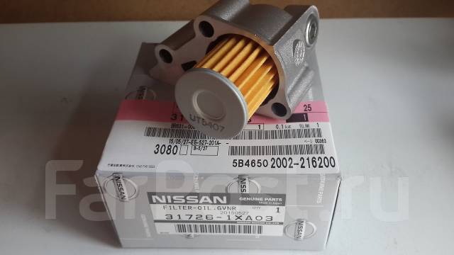 Nissan note фильтр тонкой очистки вариатора
