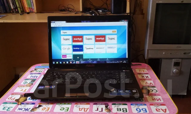 Asus K53U. 1,6����, ��� 1536 ��, ���� 128���, WiFi: 1, ����������� �� 1��. ����