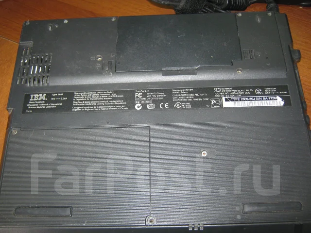 IBM ThinkPad. 0,4����, ��� 256 �� � ������, ���� 6���, ����������� �� 2��. ����