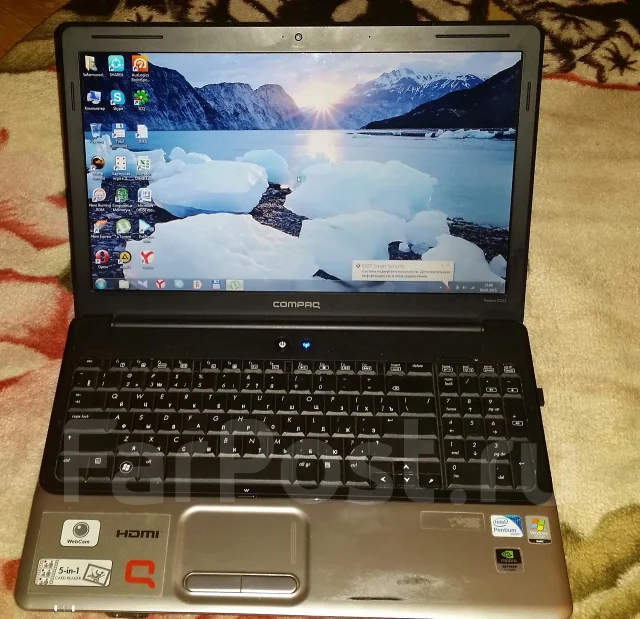 Compaq Presario CQ61-210ER. 2,5����, ��� 512 ��, ���� 512���, WiFi: 1, ����������� �� 2��. ����