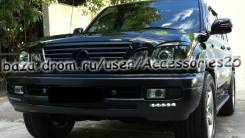Накладка на фару. Toyota Land Cruiser Cygnus, UZJ100W Lexus LX470, UZJ100