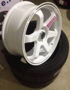 RAYS VOLK RACING. 8.0x18, 5x114.30, ET40, ЦО 73,1 мм.