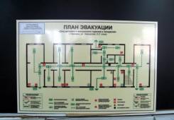 Планы пожарной эвакуации. Знаки безопасности труда