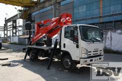 Isuzu Elf. Автовышка Socage DA-324 (Италия) 24 метра на шасси Isuzu ELF, 5 193 куб. см., 24 м. Под заказ