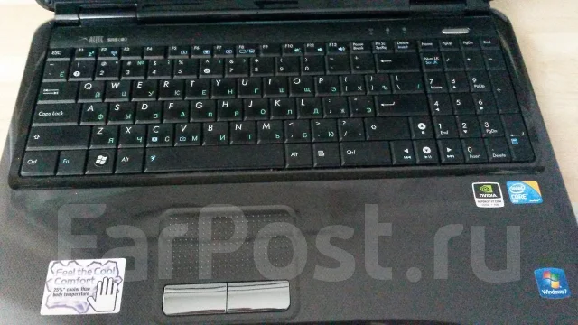Asus K61IC. 2,1����, ��� 3072 ��, ���� 320���, WiFi: 1, ����������� �� 2��. ����