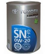 Toyota. Вязкость 0W20, гидрокрекинговое