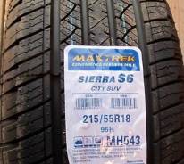 Maxtrek Sierra S6. Летние, 2015 год, без износа, 2 шт