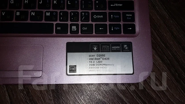 Acer Aspire One D255E. WiFi: 1, Bluetooth: 1, ����������� �� 1��. ����