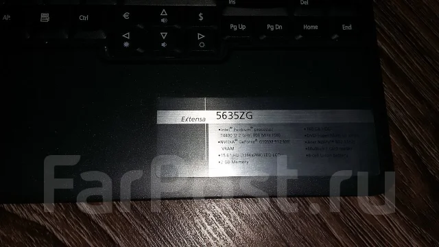 Acer Extensa 5635ZG. 2,2����, ��� 2048 ��, WiFi: 1, Bluetooth: 1 ����