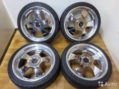 Японские Тюнинговые Хром Кованные диски на 20" Муль 114.30x4, 114.30x5. 8.0/8.0x20 4x114.30, 5x114.30 ET30/24 ЦО 71,0 мм.
