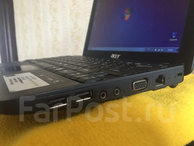 Acer Aspire One D257. 1,6����, ��� 2048 ��, ���� 160���, WiFi: 1, ����������� �� 2��. ����