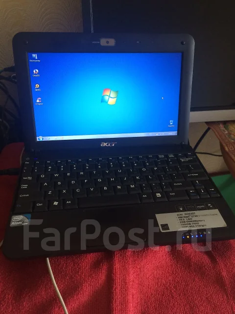Acer Aspire One D257. 1,6����, ��� 2048 ��, ���� 160���, WiFi: 1, ����������� �� 2��. ����