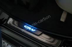 Накладка на порог. Honda CR-V